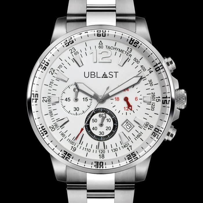 Ublast - Street Race Chronograph - UBSR43SWH - Mænd - Ny