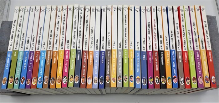 Le Monde de la BD T1 à T35 - Série complète - 35x B - 35 Album - Første udgave - 2003/2004