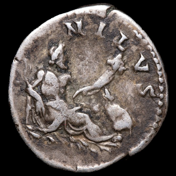 Romarriket. Hadrian (117-138). Denarius Rome AD 130-134 - Nilus  (Ingen mindstepris)