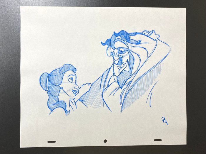 Walt Disney Productions - Beauty and the Beast (1991 film) - 1 Illustrationstegning