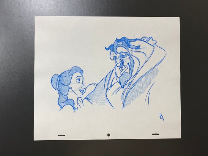 Walt Disney Productions - Beauty and the Beast (1991 film) - 1 Illustrationstegning