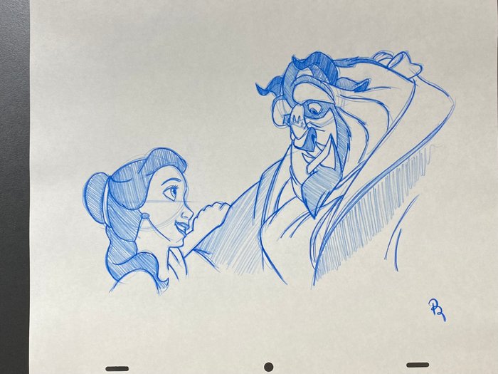 Walt Disney Productions - Beauty and the Beast (1991 film) - 1 Illustrationstegning