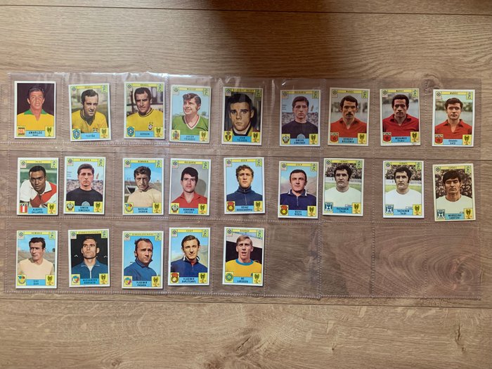 Panini - World Cup Mexico 70 - All different - 23 Card