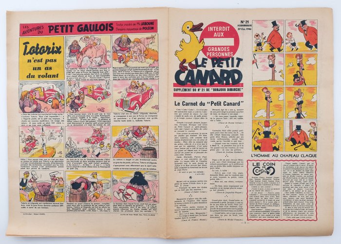 Le Petit Canard - Avec J.P. Pinchon, Jacques Faizant - 1946-1947