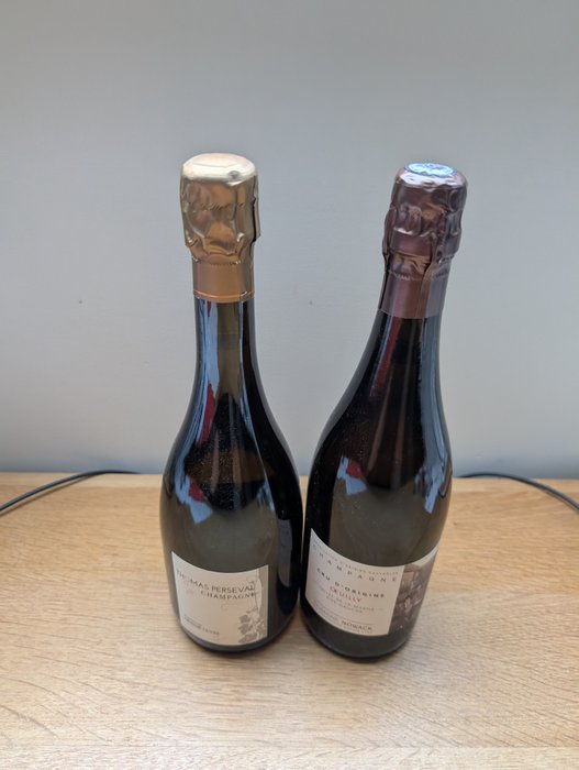 domaine Nowack.  Thomas Perseval, Grande Cuvée / Cru D'origine Oeuilly - Champagne Extra Brut - 2 Flaske (0,75L)