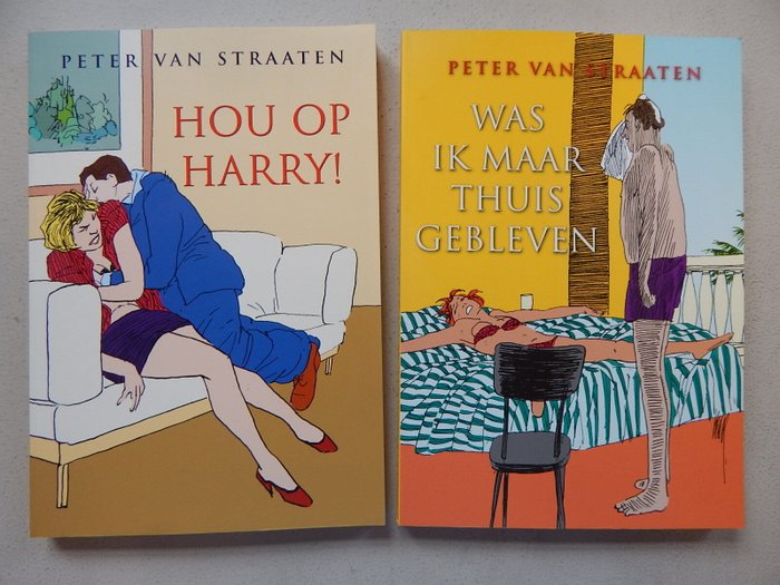 Peter van Straten - Harmonie themaboeken - lot met 9 uitgaven - oa deel 1: Roken Neuken Roken - 9 Album - Flere udgaver