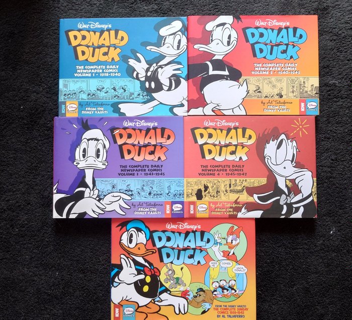 Donald Duck - The complete Daily Newspaper Comics - 5 Comic - Første udgave/genoptryk - 2015