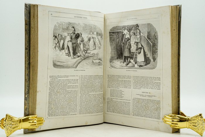 Emile de Labédollière / Gustave Doré - Le nouveau Paris histoire de ses 20 arrondissements - 1865