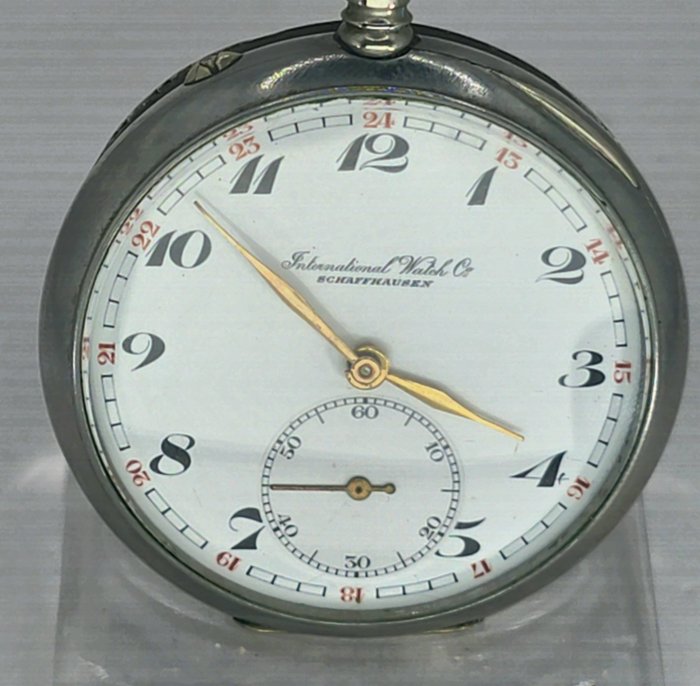 International Watch Co - Argentan Lepine Taschenuhr  - Kaliber 57 H6 - No Reserve Price - Schweiz omkring 1919