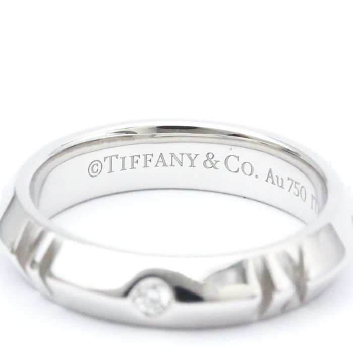 Tiffany  Co. - Ring - Atlas - 18 kraat Hvidguld