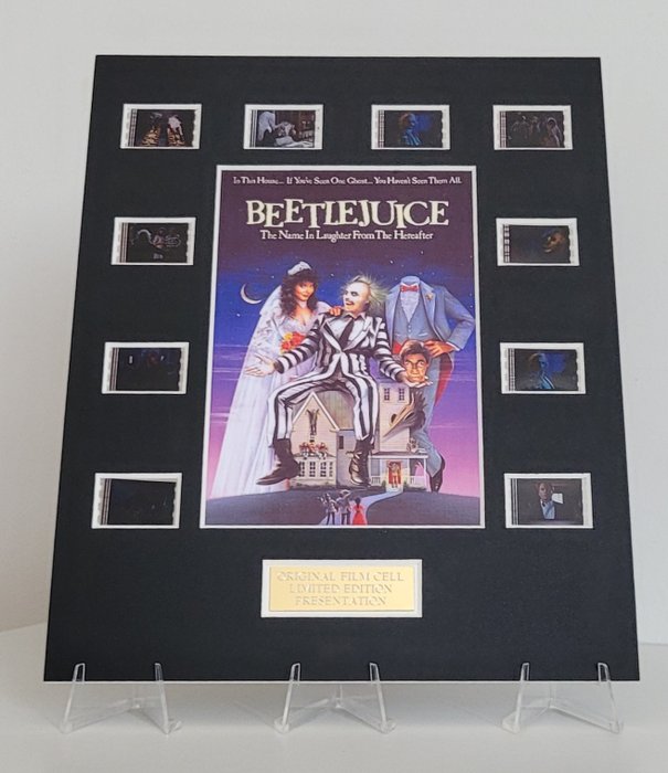 Beetlejuice - Framed Film Cell Display with COA