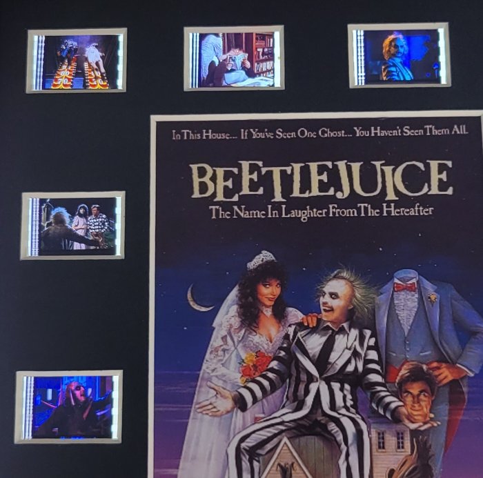 Beetlejuice - Framed Film Cell Display with COA