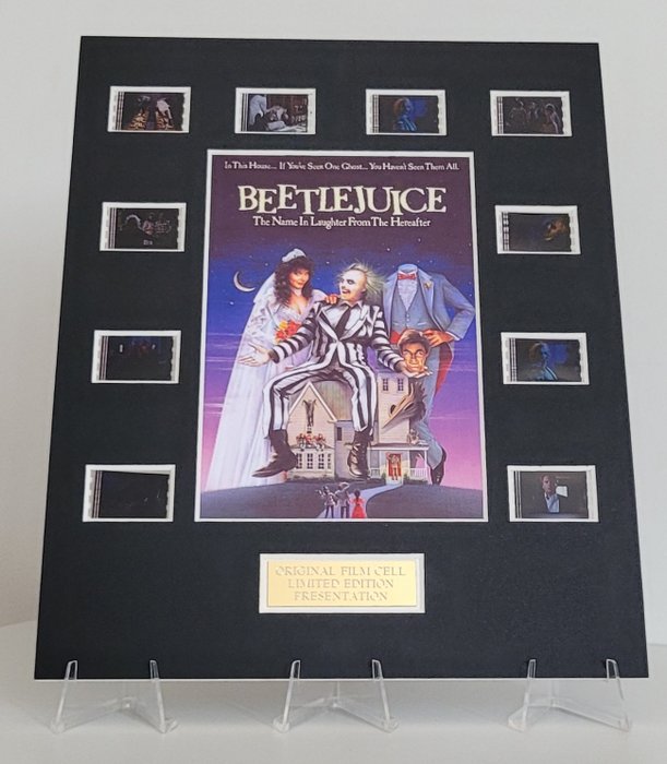 Beetlejuice - Framed Film Cell Display with COA