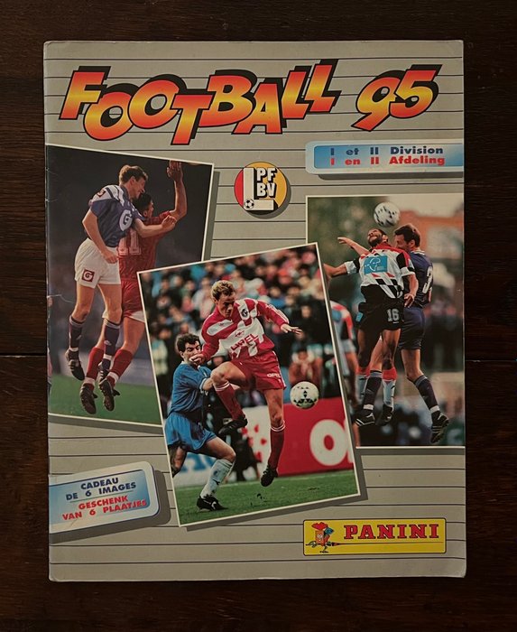 Panini - Football 95 Belgium - 1 Complete Album