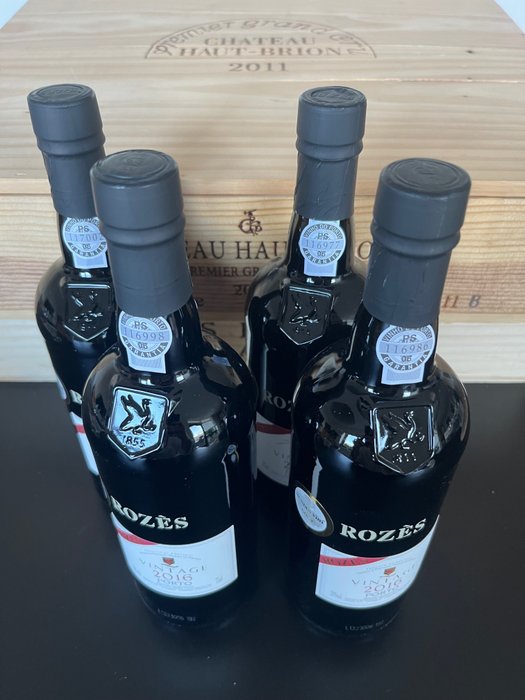 2016 Rozès - Vintage Port -  Douro  - 4 Flasker (0,75 L)