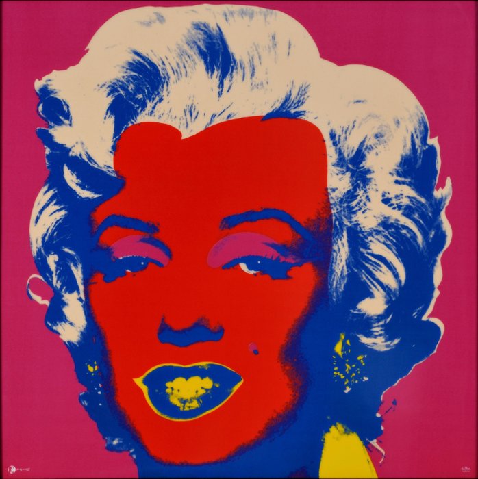 Andy Warhol (1928-1987) - Marilyn (Purple-Red)