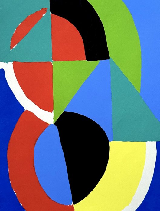 Sonia Delaunay (1885-1979) - Composition géométrique