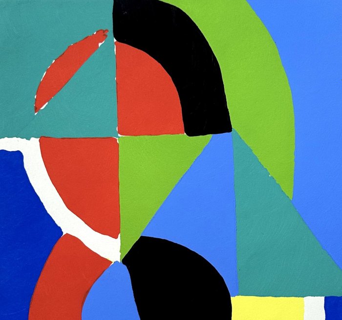 Sonia Delaunay (1885-1979) - Composition géométrique