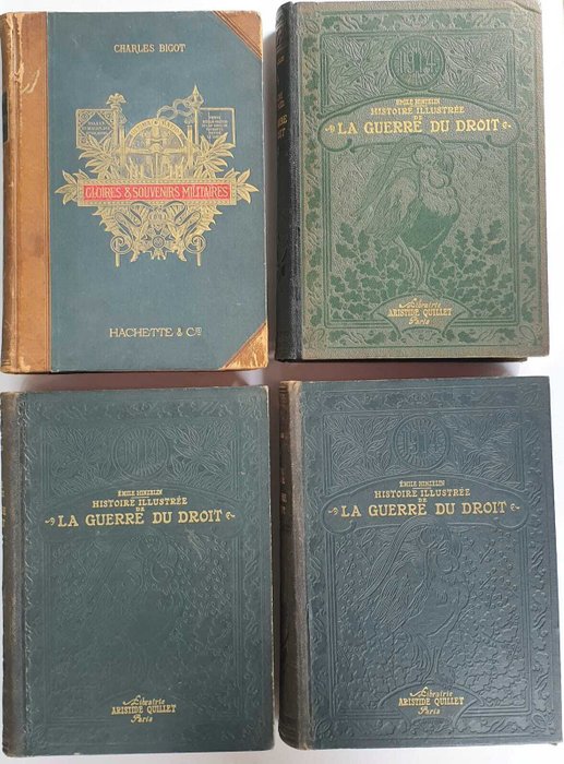 Bigot Charles / Emile Hinzelin - Gloires et Souvenirs Militaires / Histoire Illustrée de la Guerre du Droit - 1894-1916