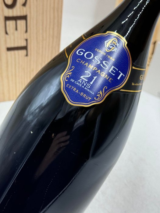 Gosset, 21 ans de cave a Minima - Champagne Extra Brut - 1 Flaske (0,75L)