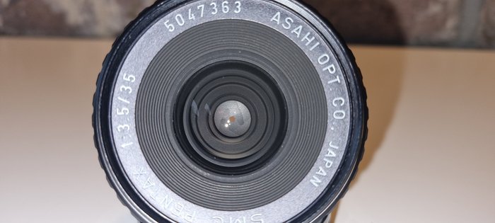 Asahi SMC PENTAX 3.5/35 +uv filter pallas + originele lensdoppen + originele tas Prime objektiv