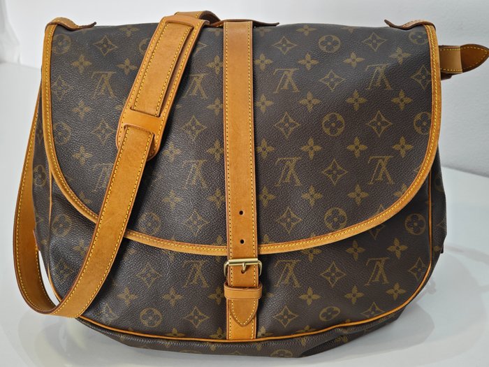 Louis Vuitton - saumur 35 - Håndtaske