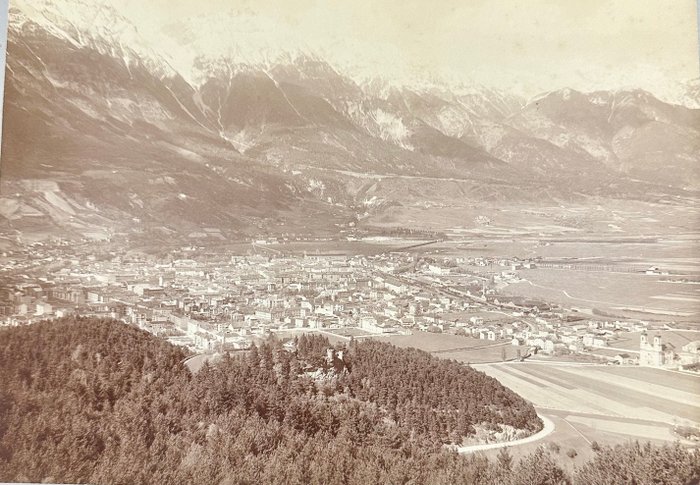 Carl Alfred Czichna (Austrian 1842 - 1899) - Two Albumen Prints of Innsbruck