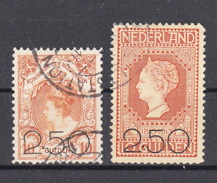 Holland 1920 - Klareringsproblem - NVPH 104/105