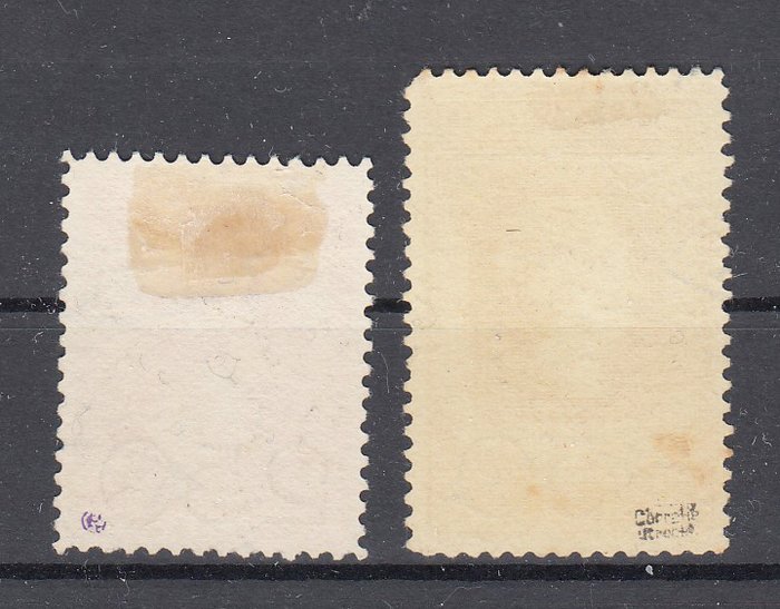 Holland 1920 - Klareringsproblem - NVPH 104/105