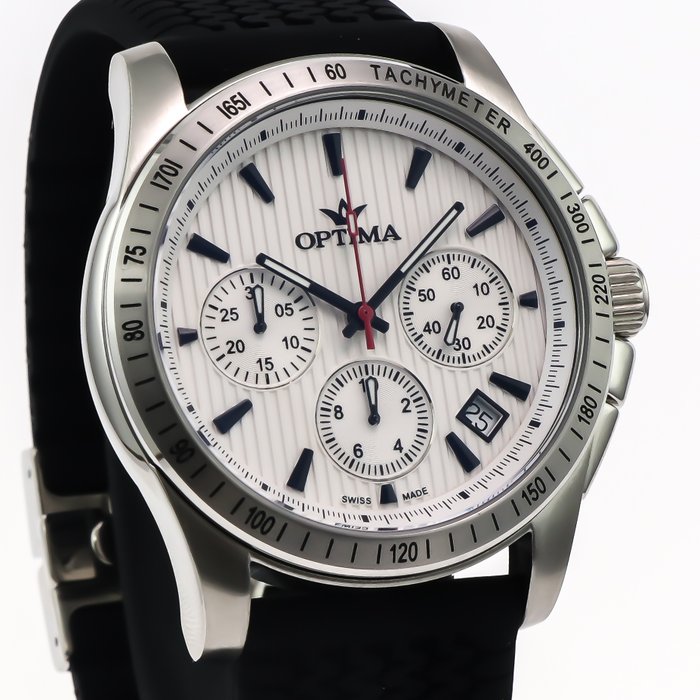 Optima - Swiss Chronograph - OSC377-SX-1 - Ingen mindstepris - Mænd - 2011-nu