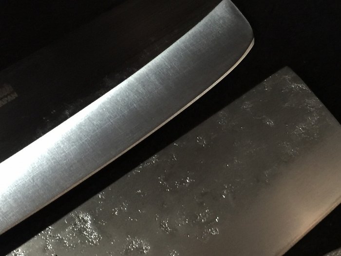 正宗 MASAMUNE / Set of 3 / 三得 SANTOKU 菜切 - Køkkenkniv -  Japansk køkkenkniv - Stål, Træ - Japan