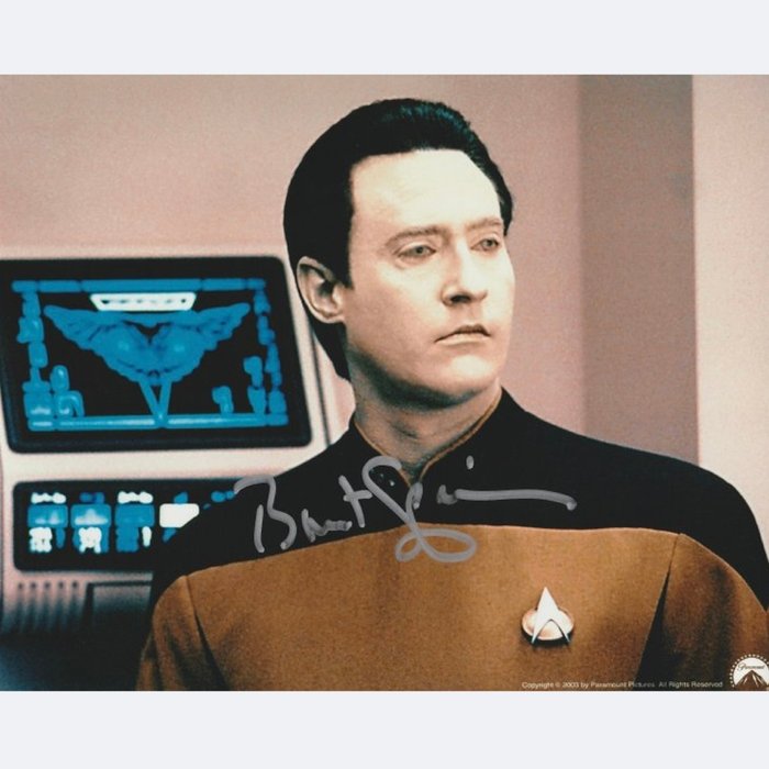 Star Trek - Signed by Brent Spiner (Data)