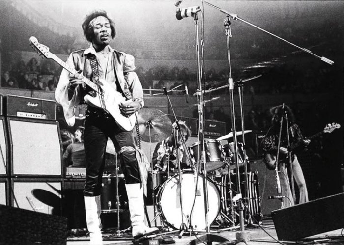 Eric Hayes - Jimi Hendrix Live Royal Albert Hall Feb 18 1969 Fine Art Print #45/75