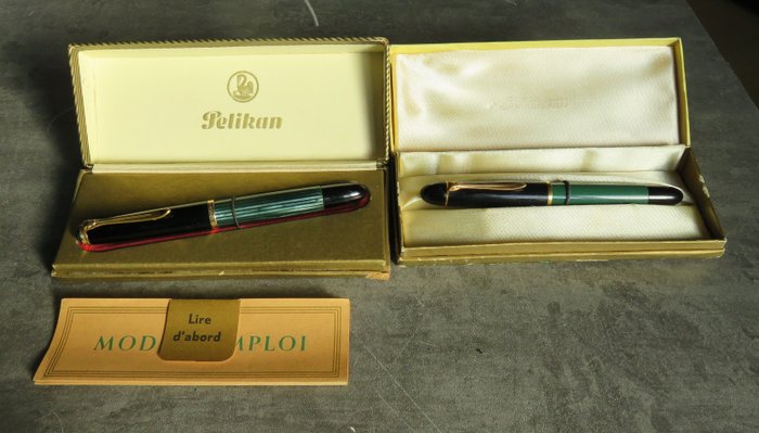 Pelikan 400NN + 120 vintage originele verpakking papers - Fyldepen