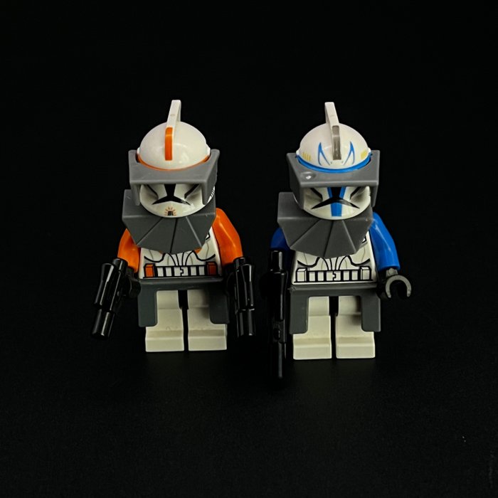 Lego - Star Wars - sw0196, sw0194 - Lego Star Wars - Phase 1 Captain Rex  Commander Cody - 2000-2010 - Danmark