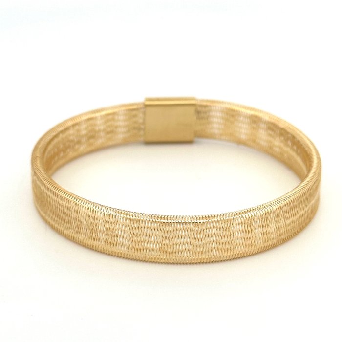 Handmade - Armbånd - Bracciale elastico - 2.7 g - 18 kraat Gulguld