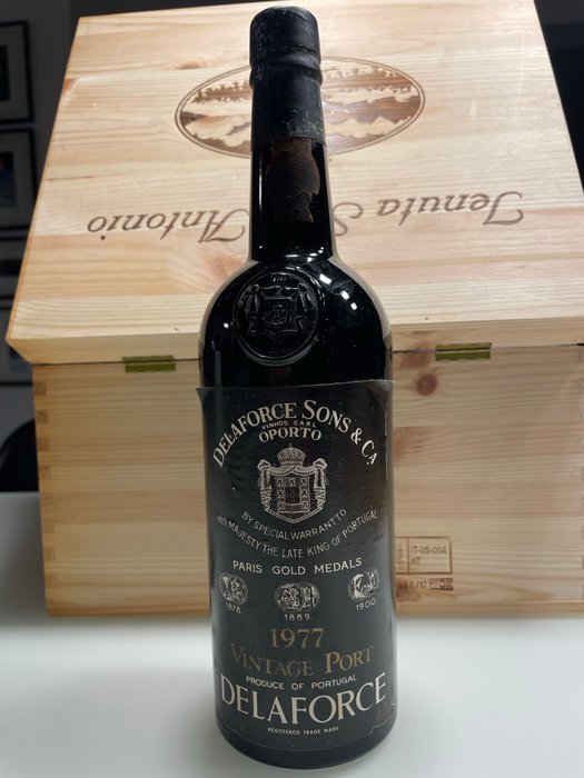 1977 Delaforce - Vintage Port - Flasket 1979 -  Douro  - 1 Flaske (0,75L)