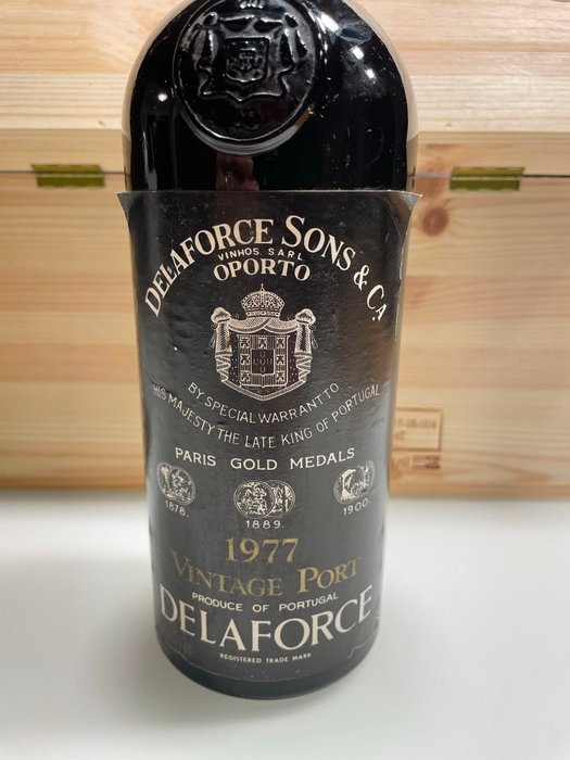 1977 Delaforce - Vintage Port - Flasket 1979 -  Douro  - 1 Flaske (0,75L)