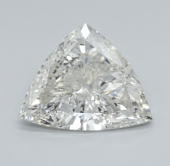 1 pcs Diamant  (Natur)  - 3.24 ct - Trekant - J - SI2 - International Gemological Institute (IGI)