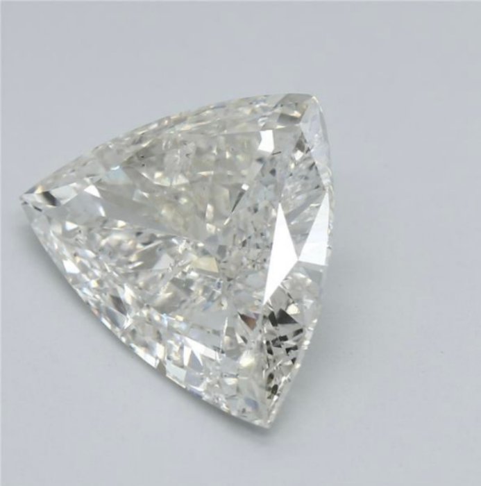 1 pcs Diamant  (Natur)  - 3.24 ct - Trekant - J - SI2 - International Gemological Institute (IGI)