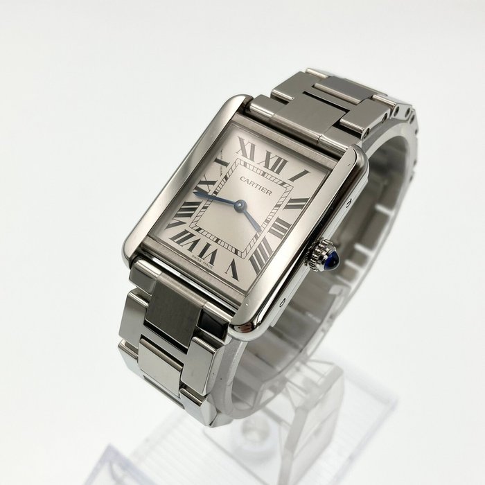 Cartier - Tank Solo - Ingen mindstepris - W5200013 3170 - Kvinder - 2000-2010