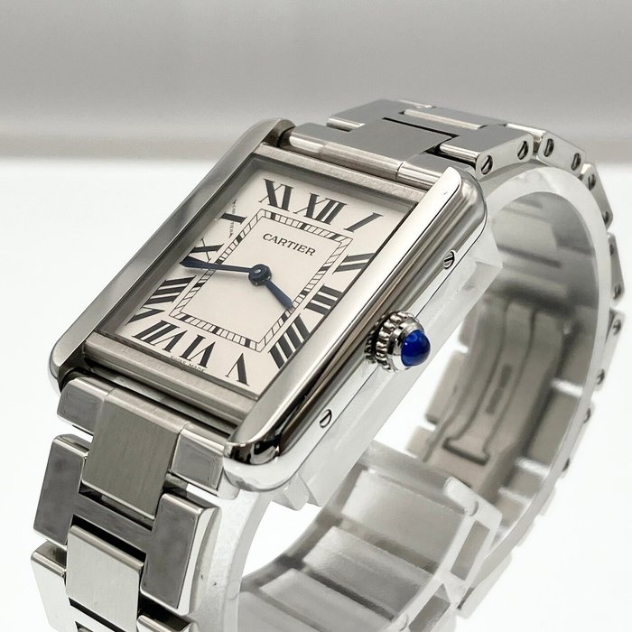 Cartier - Tank Solo - Ingen mindstepris - W5200013 3170 - Kvinder - 2000-2010