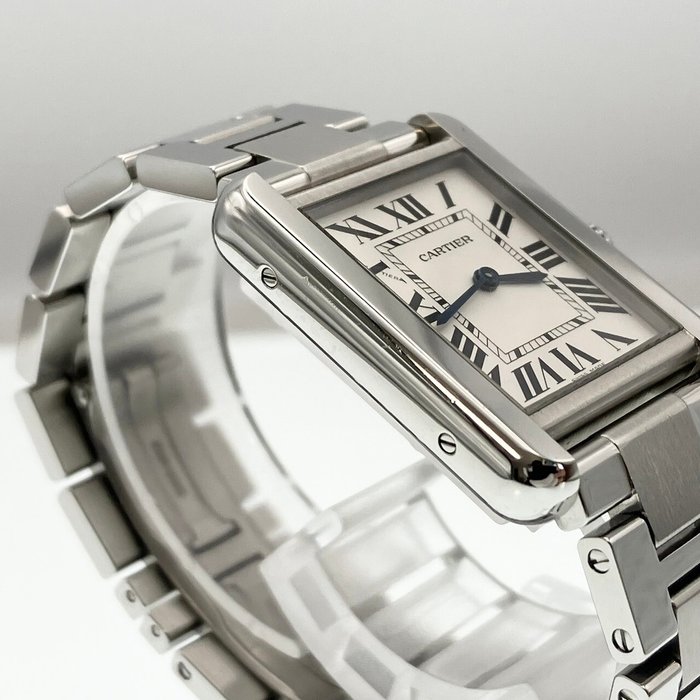 Cartier - Tank Solo - Ingen mindstepris - W5200013 3170 - Kvinder - 2000-2010