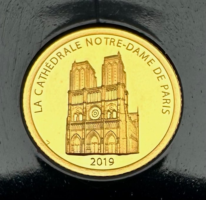 Djibouti. 100 Francs 2019 Notre-Dame, Proof  (Ingen mindstepris)