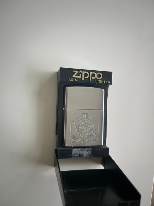 Zippo - Lighter - Messing, Sølv