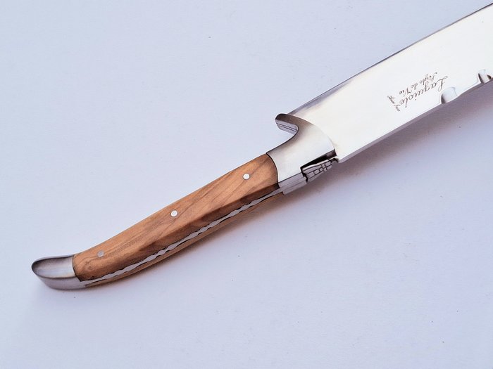 Sabel - Laguiole - Champagne saber - Olive Wood handle - sable styl de - Frankrig - 2020+