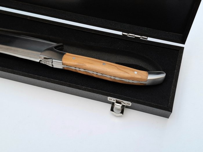 Sabel - Laguiole - Champagne saber - Olive Wood handle - sable styl de - Frankrig - 2020+