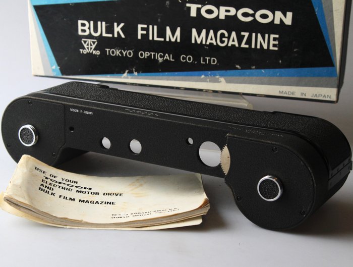 Topcon Bulk Film Magazin + Film Winder für Film 35 mm