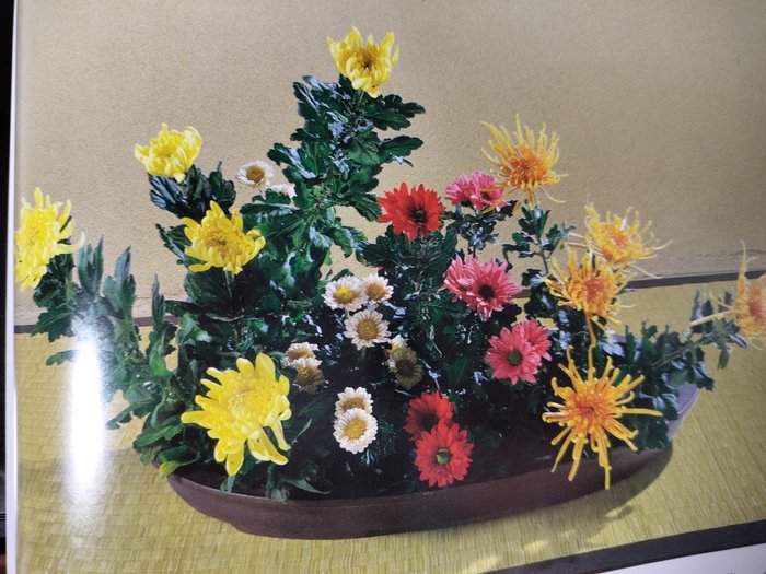 Kudo Yoshinobu - Japan's Flowers Arrangement Vol. 4  5  Free [nageire] style - 1988