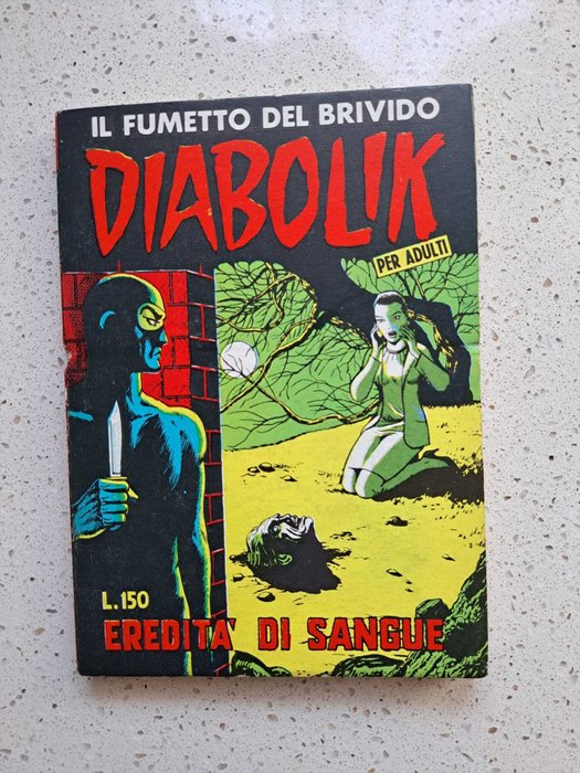 Diabolik seconda serie n. 4 - "Eredità di Sangue" - 1 Comic - 1965